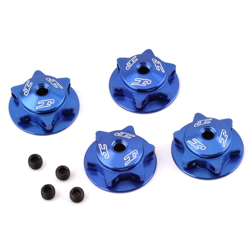 17mm Finnisher serrated / magnetic wheel nut (blue)