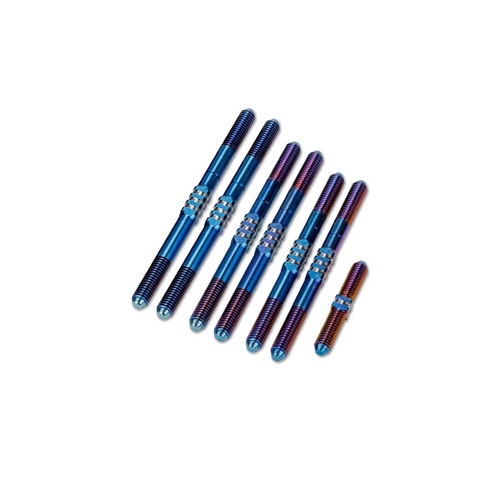 JConcepts - Schumacher Cat L1R Fin turnbuckle kit - burnt blue