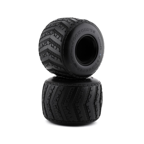 JConcepts Launch - Monster Truck tire - blue compound (Fits - #3377 2.6" MT wheel)