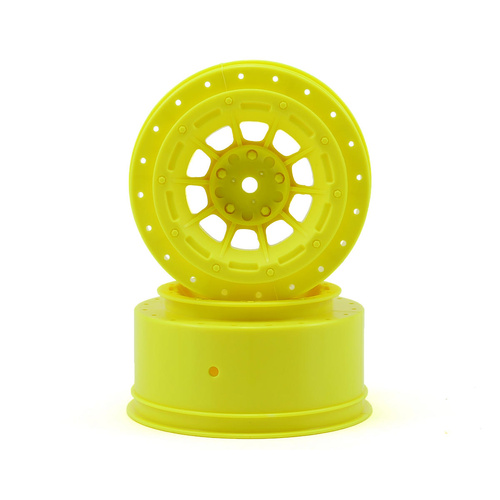 Hazard - Slash rear, Slash 4x4 F&R wheel - (yellow) - 2pc.