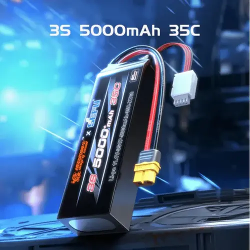 MJX Angry Snail 3S 11.1V 5000mAh 35C LiPo Battery B3S50T, XT60