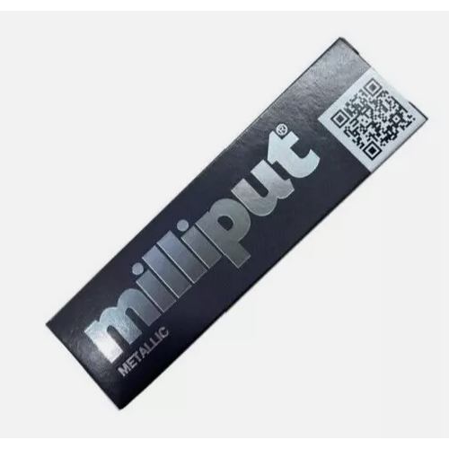 MILLIPUT METALLIC 2-PART EPOXY PUTTY, 10pcs per Box.