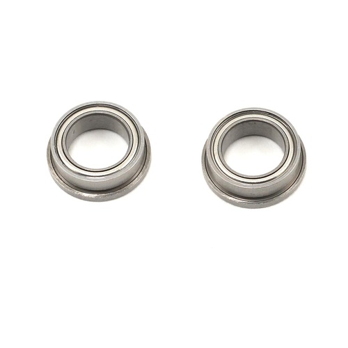 ProTek RC 1/4x3/8x1/8" Ceramic Metal Shielded Flanged "Speed" Bearing (2)