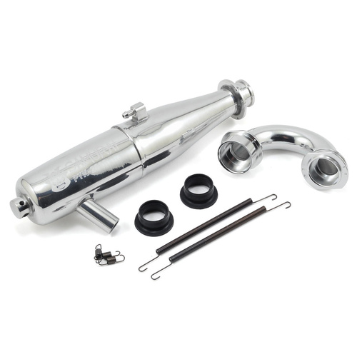 ProTek RC 2090 Tuned Exhaust Pipe w/75mm Manifold (Welded Nipple)