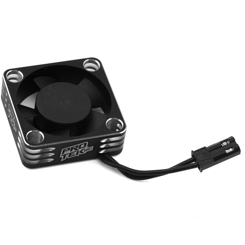 ProTek RC 30x30x10mm Aluminum High Speed HV Cooling Fan (Silver/Black)