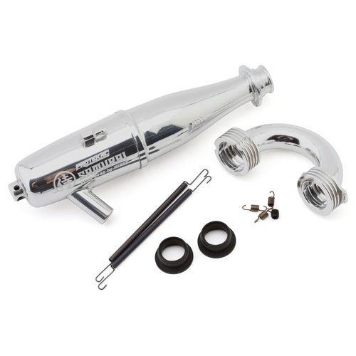 ProTek RC 2135 Tuned Exhaust Pipe w/80mm Manifold (Welded Nipple)