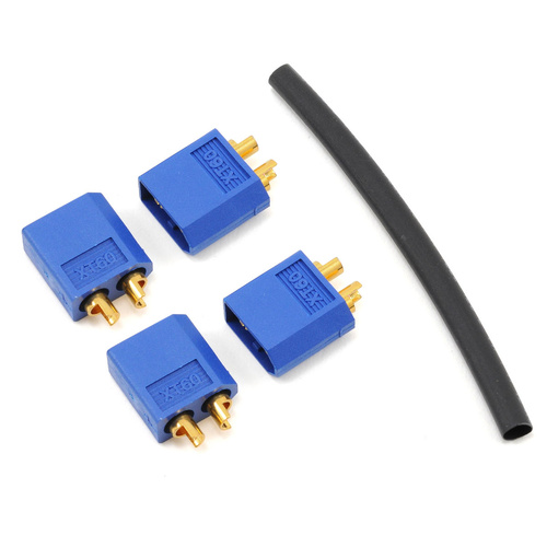 ProTek RC 3.5mm "TruCurrent" XT60 Polarized Device Connectors (4 Male)