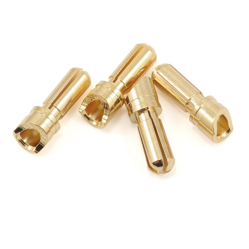 ProTek RC 3.5mm "Super Bullet" Gold Connectors (4 Male)