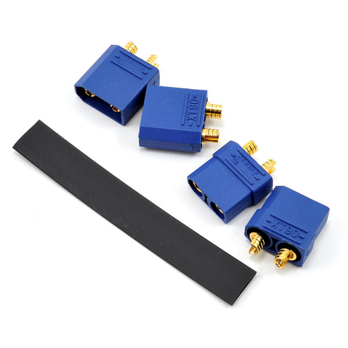 ProTek RC 4.5mm "TruCurrent" XT90 Polarized Connectors (2 Male/2 Female)