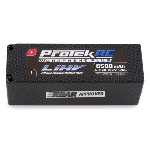 ProTek RC 4S 120C Low IR Si-Graphene + HV LiPo Battery (15.2V/6500mAh)