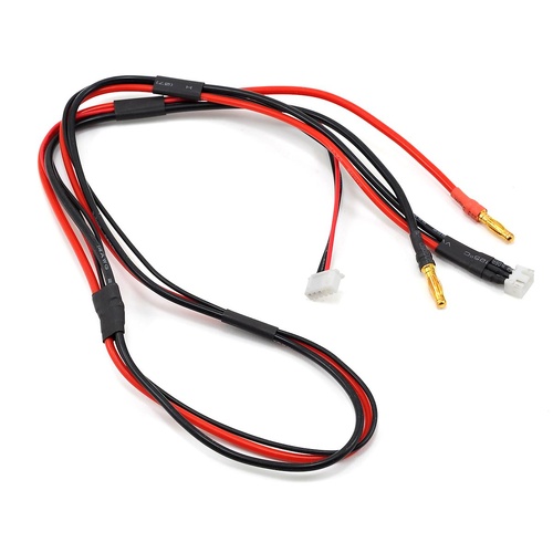 ProTek RC Receiver Balance Charge Lead (2S to 4mm Banana w/4S Adapter)