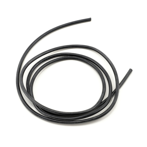 ProTek RC Silicone Hookup Wire (Black) (1 Meter) (16AWG)