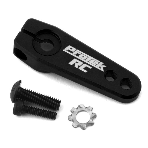 ProTek RC Aluminum Flat Clamping Servo Horn (Black) (25T-ProTek)