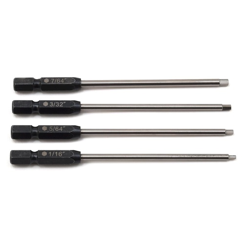 ProTek RC TruTorque Standard Power Tool Tip Set (4) (1/16", 5/64", 3/32", 7/64")