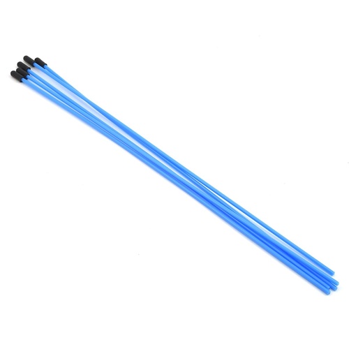 ProTek RC Antenna Tube w/Caps (Blue) (5)