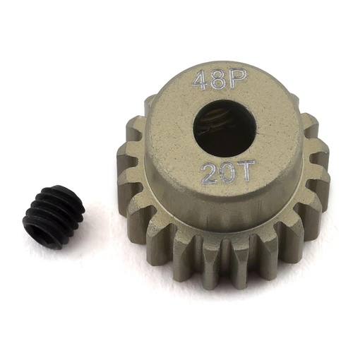 ProTek RC 48P Lightweight Hard Anodized Aluminum Pinion Gear (3.17mm Bore) (20T)