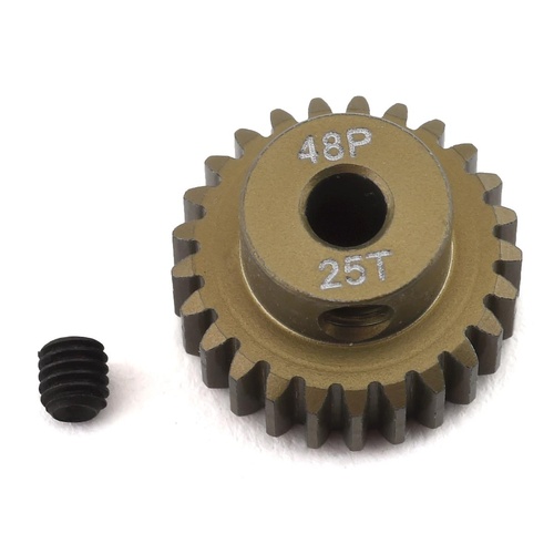 ProTek RC 48P Lightweight Hard Anodized Aluminum Pinion Gear (3.17mm Bore) (25T)