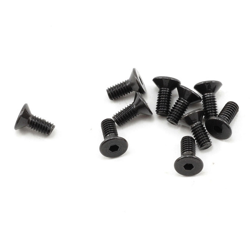 ProTek RC 2.5x6mm "High Strength" Flat Head Screws (10)