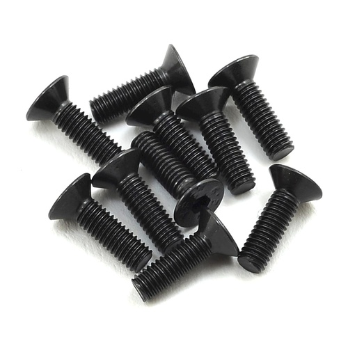 ProTek RC 3x10mm "High Strength" Flat Head Screws (10)