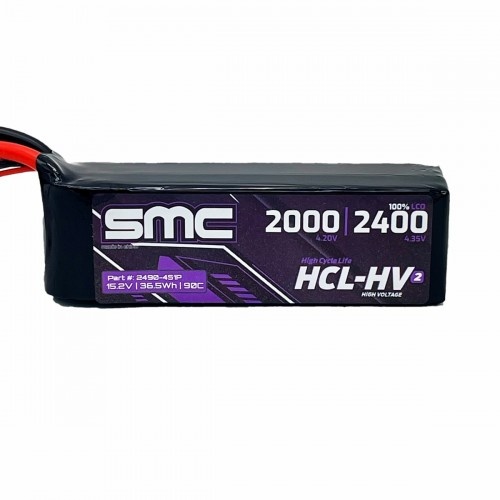 HCL-HV2 Flight 15.2V/4S-2400mAh-90C TPLUG