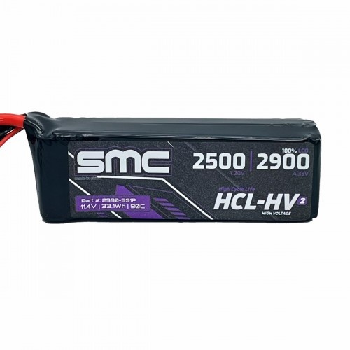 HCL-HV2 Flight 11.4V/3S-2900mAh-90C TPLUG