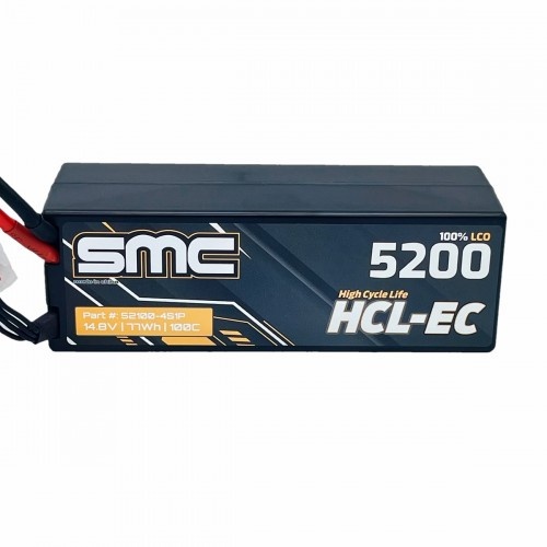 HCL-EC 14.8V 5200mAh 100C wired hardcase SC5 compatible with EC5/IC5