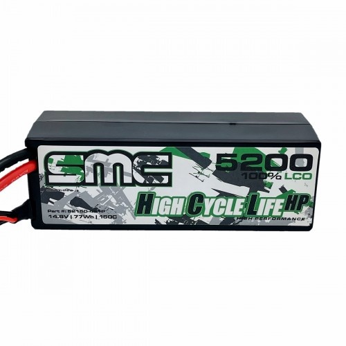 HCL-HP 14.8V-5200mAh 150C Hardcase SC5 compatible with EC5/IC5