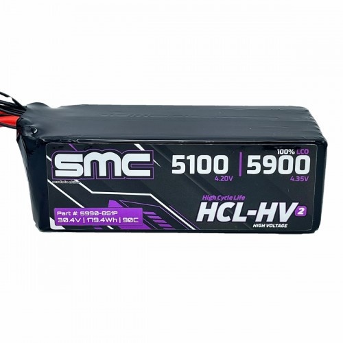 HCL-HV2 Flight 30.4V/8S-5900mAh-90C XT90