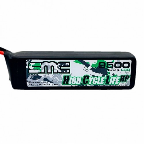 HCL-HP 14.8V 9500mAh 150C G10 Protection Plates X-MAXX Traxxas first gen. Compatible with ID connector