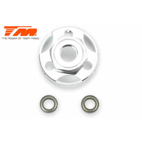 Team Magic G4JS/JR/D - Duro 2 Speed Housing and Nut (with bearing) (use with Duro gears and shoe)