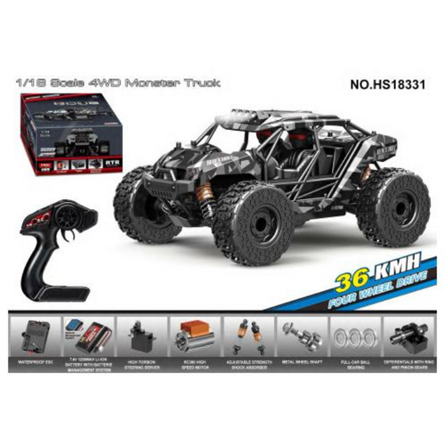 Tornado RC 1/18 4WD RTR High speed truck 2.4g 35KM 20 Minute runtime