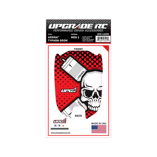 UpGrade RC Chassis Protector for ARRMA Typhon Grom (Mod 1) (1)