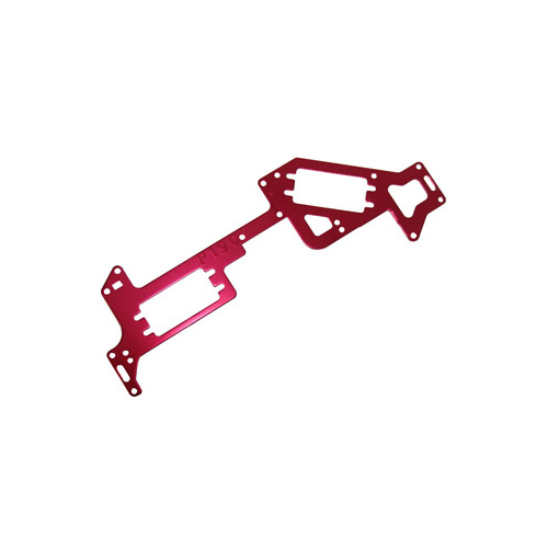 GV V2302R V2000 RADIO PLATE RED