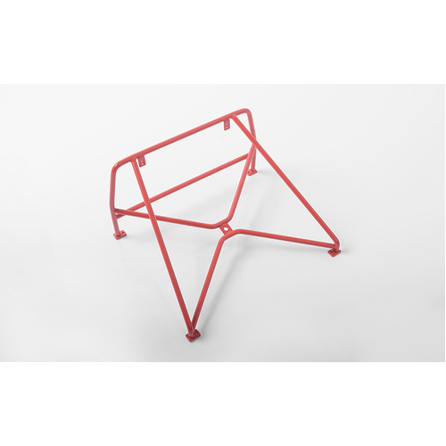 Roll Bar Rack w/Spare Mount for RC4WD Chevy Blazer Body (Red)