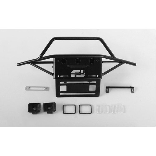 Metal Front Winch Bumper for HPI Venture FJ Cruiser W/Lights