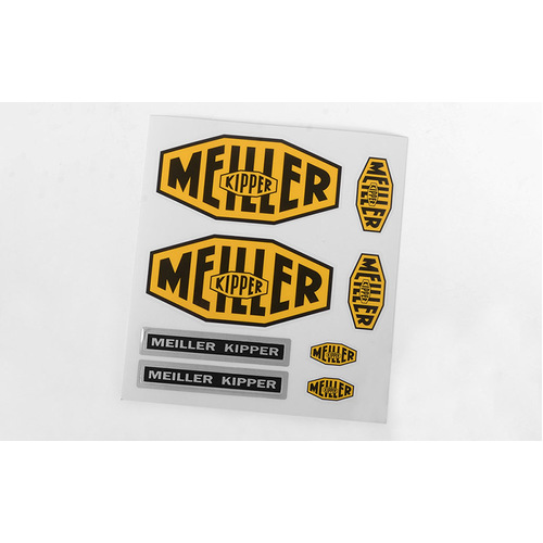 Meiller Kipper Decal Set for Mercedes-Benz Arocs 3348 6x4 Tipper Truck