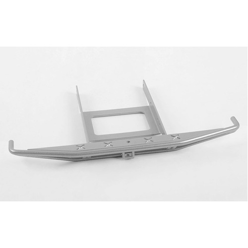 Rough Stuff Metal Rear Bumper for Axial SCX10 II 1969 Chevrolet Blazer (Silver)