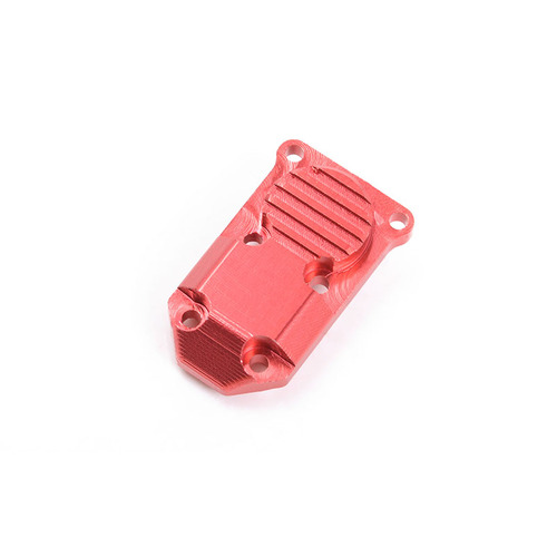 Micro Series Diff Cover for Axial SCX24 1/24 RTR (Red)