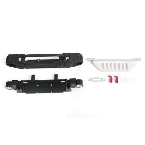OEM Narrow Front Winch Bumper w/ Steering Guard for Axial 1/10 SCX10 III Jeep (Gladiator/Wrangler) (B)