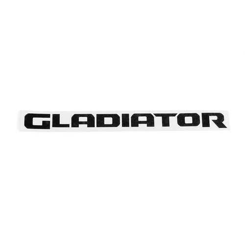 Gladiator Rear Logo Decal for Axial 1/10 SCX10 III Jeep JT Gladiator