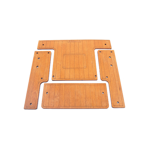 Cargo Bed Wood Decking for RC4WD Gelande II 2015 Land Rover Defender D90 (Pick-Up)