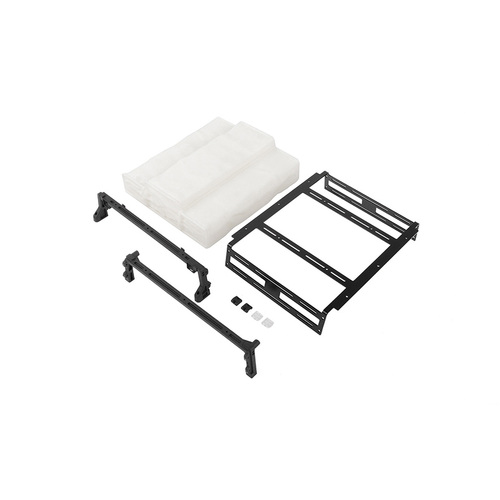 Overland Bed Rack W/ Rooftop Tent for Axial 1/10 SCX10 III Jeep JT Gladiator