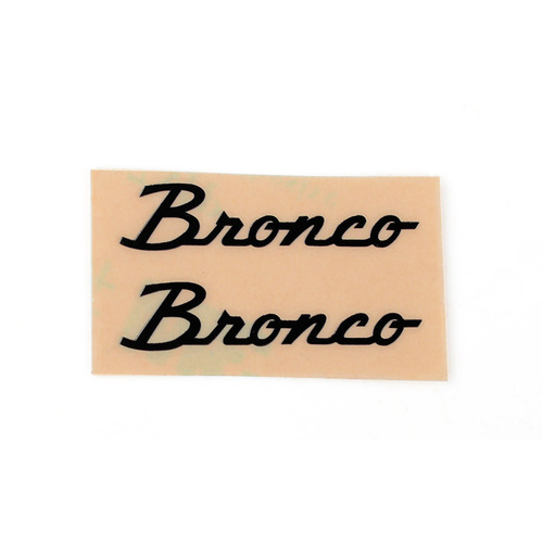 Side Metal Emblem for Axial SCX10 III Early Ford Bronco (Black)