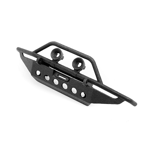 Front Tube Bumper w/ Bull Bar and Light Buckets for Axial SCX24 2021 Ford Bronco