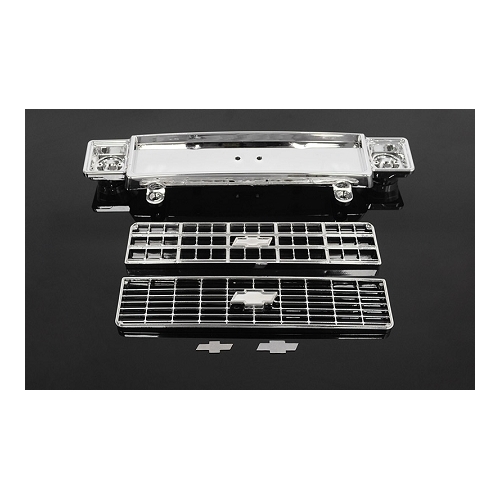 RC4WD Chevrolet Blazer Chrome Front Grille w/Optional Inserts