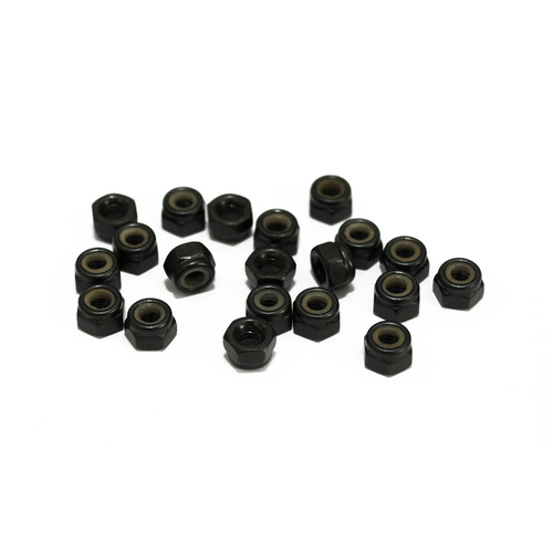 Nylock Nuts M3 (Black)