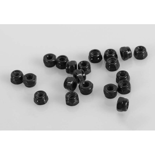 Nylock Nuts M2 (Black)