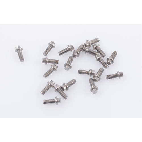 RC4WD Miniature Scale Hex Bolts (M1.6 x 4mm) (Silver)