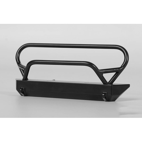 Tough Armor Winch Bumper with Grill Guard for Axial Jeep Rubicon