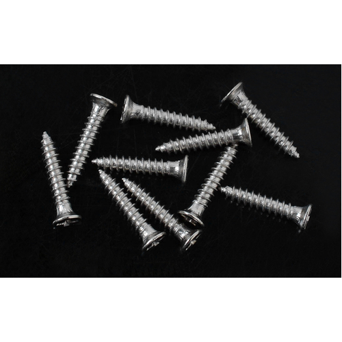 Flat Head Self Tapping Screws M1.4 X 8mm (Silver)